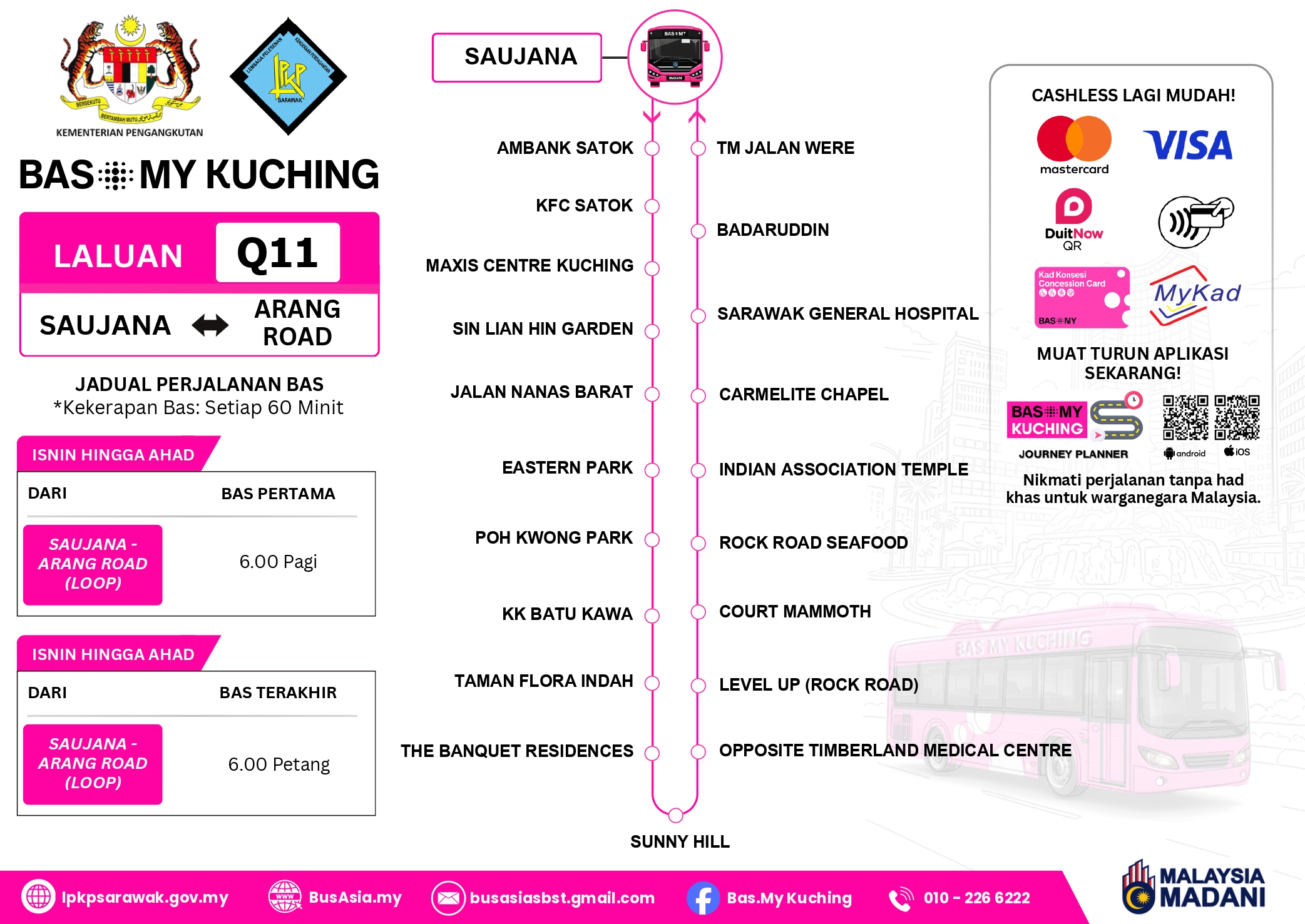 Arang Road Route