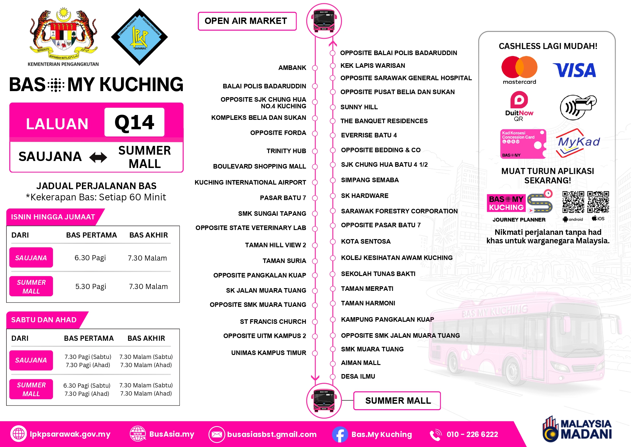 Summer Mall Route