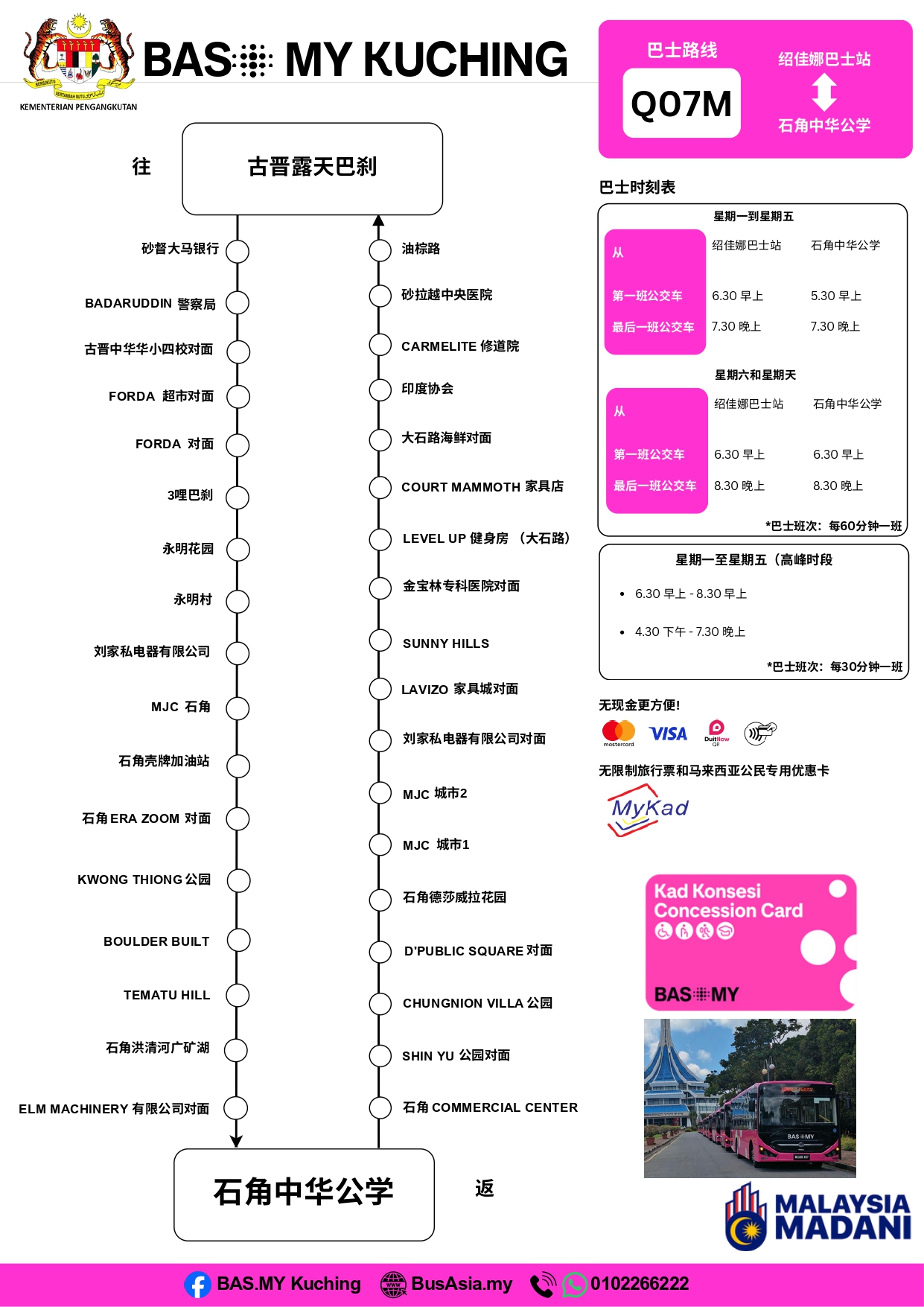 Batu Kawa Route